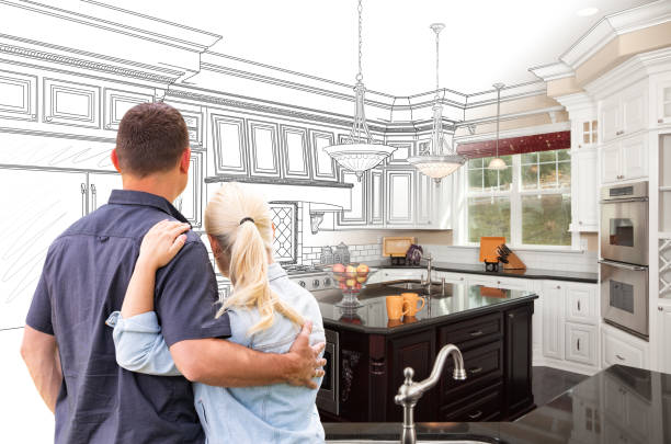 Professional Cabinet Installation technician working in Glenolden, PA